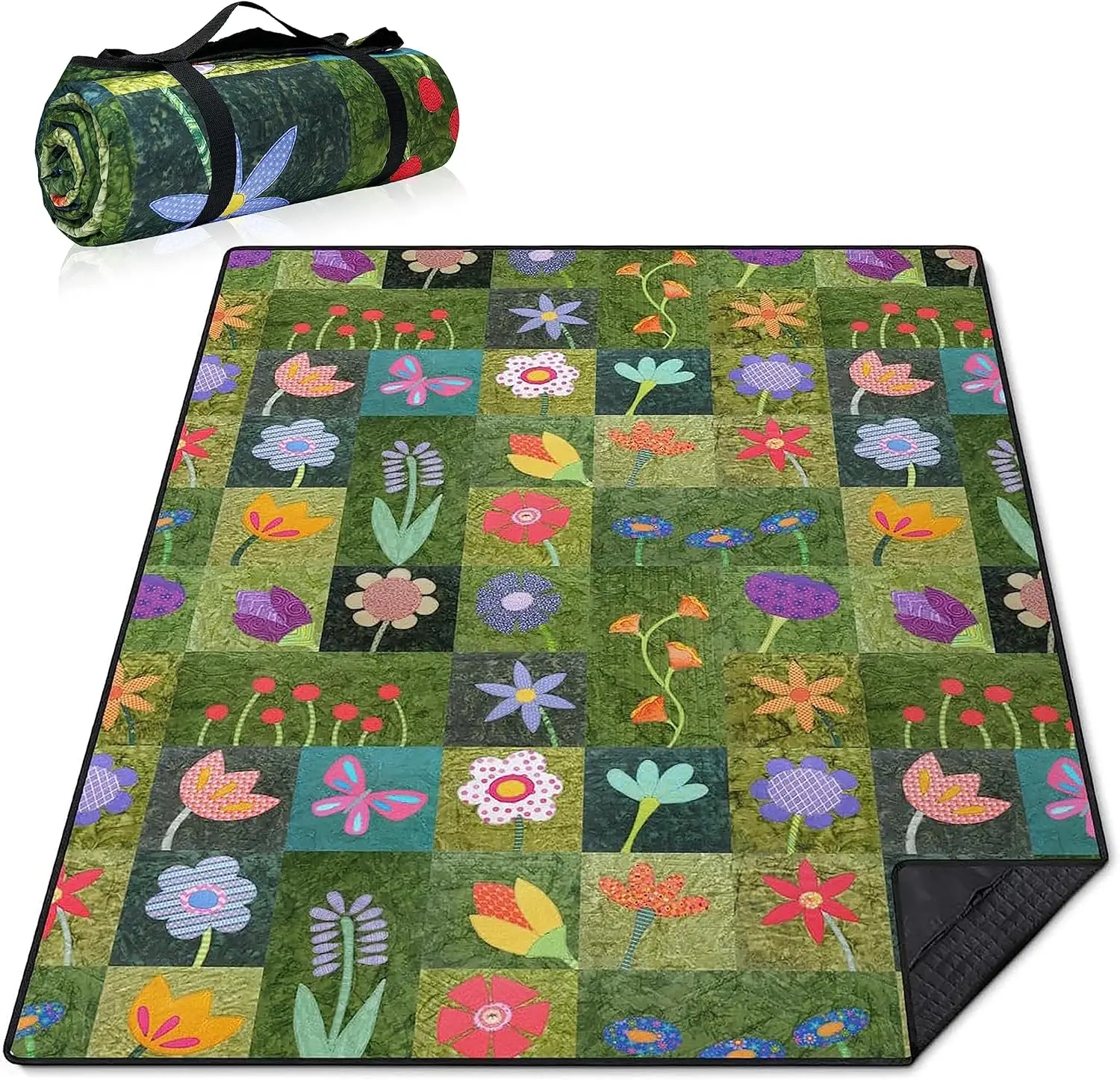 Extra Large Picnic Blankets Waterproof Foldable (60 "x 80") Beach Blanket Waterproof Sandproof,3-Layer Thicking Mat Outdoor P
Extra Large Picnic Blankets Waterproof Foldable (60 "x 80") Beach Blanket Waterproof Sandproof,3-Layer Thicking Mat Outdoor P