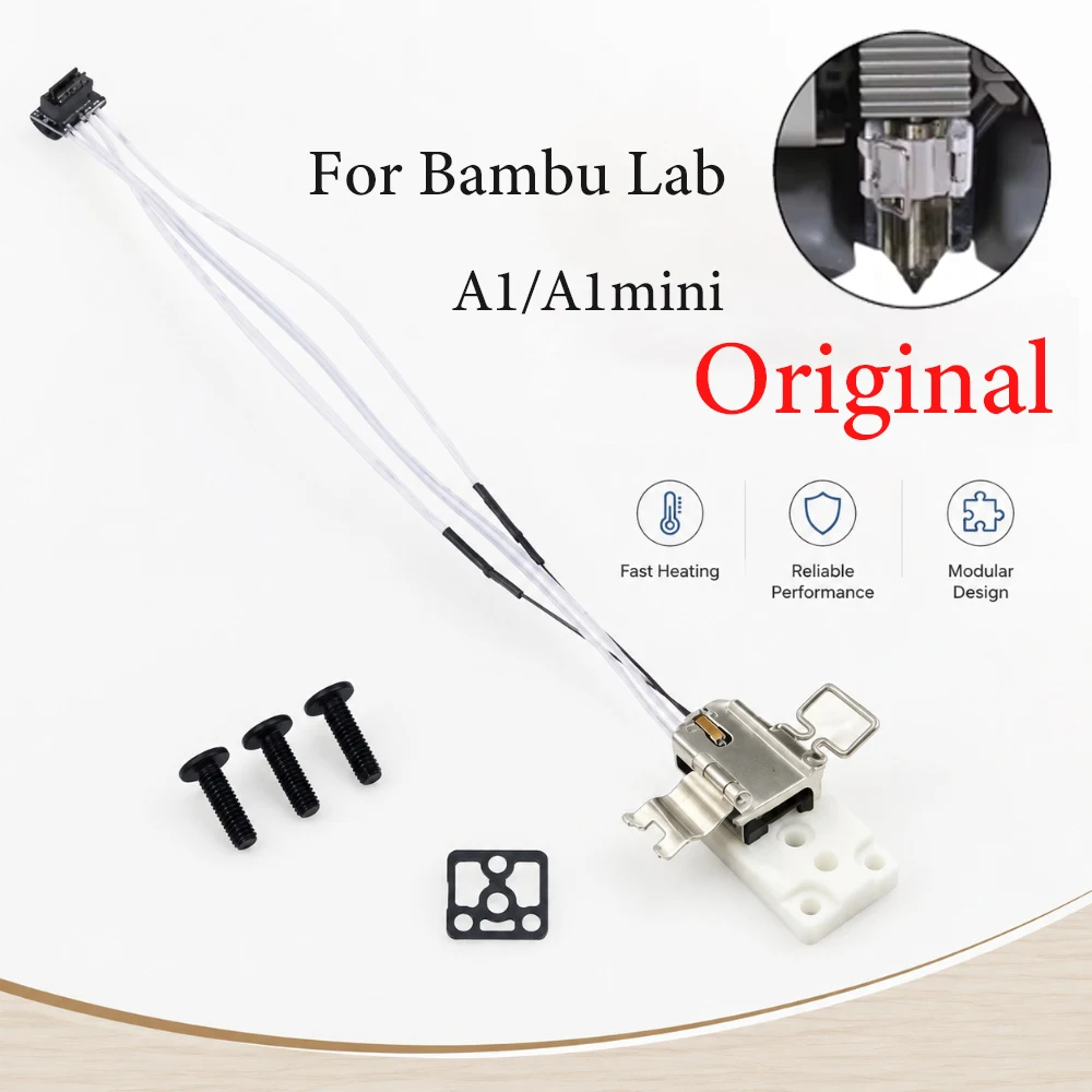 For Bambu Lab A1 A1 Mini Hotend Mounting Heating Assembly For Bambu Lab A1 Mini Zubehör Bambulab A1 Mini Accessories
For Bambu Lab A1 A1 Mini Hotend Mounting Heating Assembly For Bambu Lab A1 Mini Zubehör Bambulab A1 Mini Accessories