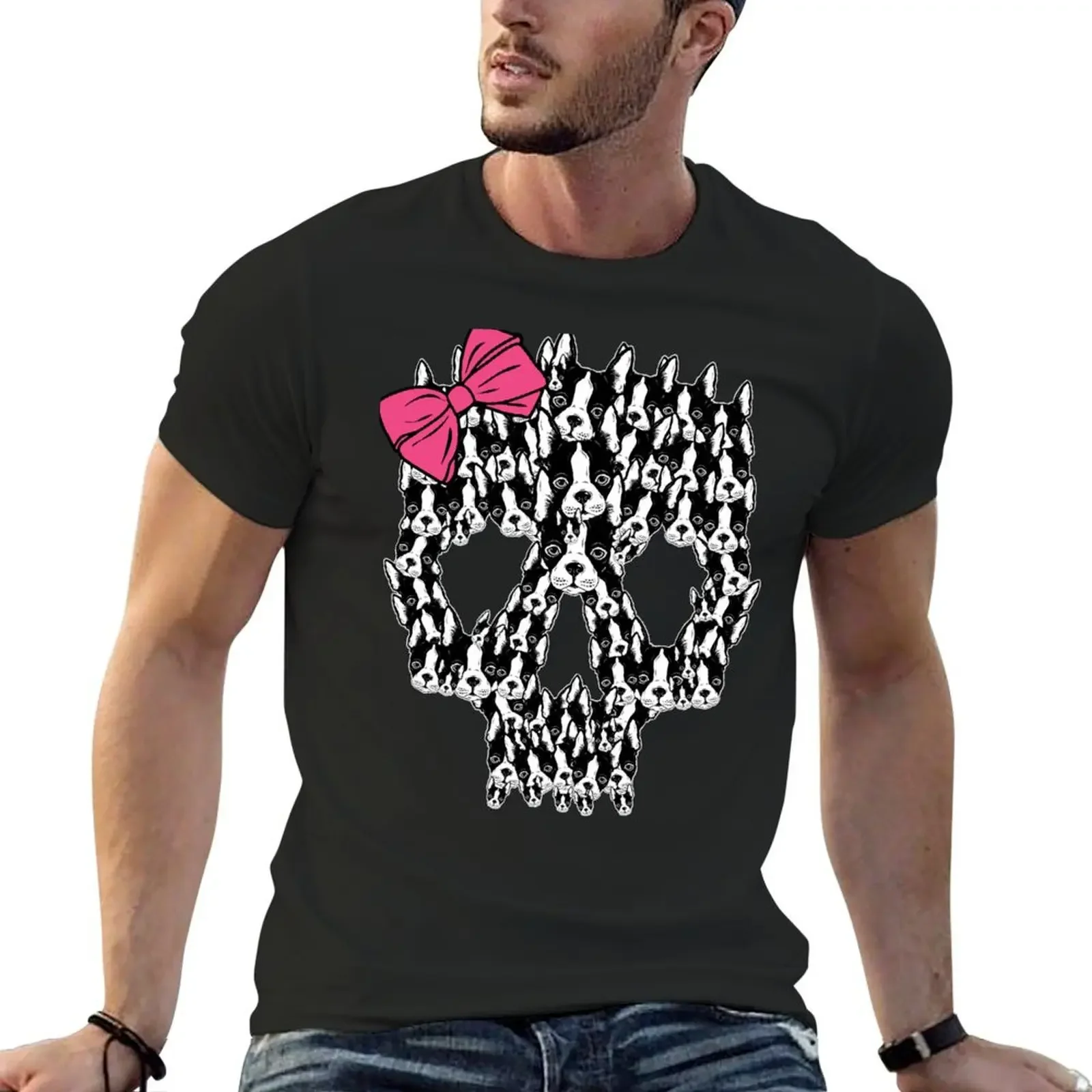 Boston Terrier Sugar Skull T-Shirt new edition plus size clothes sweat anime stuff heavy weight t shirts for men
Boston Terrier Sugar Skull T-Shirt new edition plus size clothes sweat anime stuff heavy weight t shirts for men