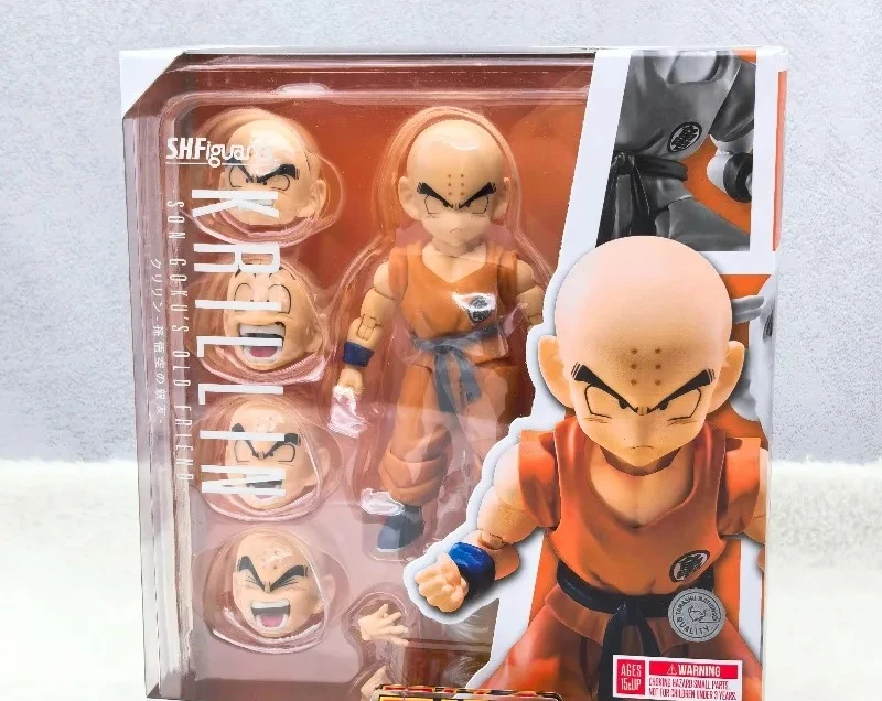 Original Bandai SHF Tamashii Nations Exclusive Krillin Dragon Ball Z Articulated Action Figure Collectible Model In Stock
Original Bandai SHF Tamashii Nations Exclusive Krillin Dragon Ball Z Articulated Action Figure Collectible Model In Stock