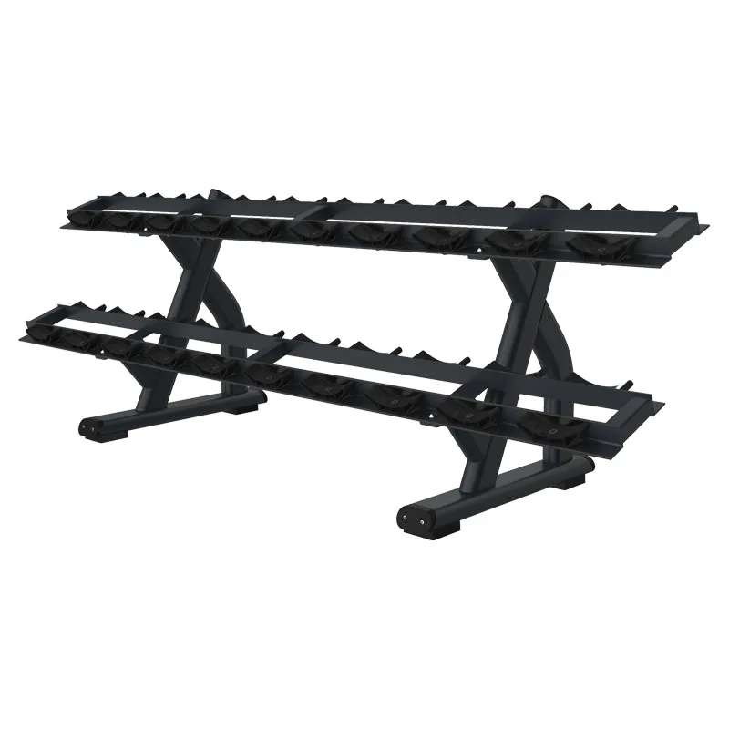 Two Layer Dumbbell Rack With Tube Frame, Bodybuilding Equipment For Indoor Gym Daily Use
Two Layer Dumbbell Rack With Tube Frame, Bodybuilding Equipment For Indoor Gym Daily Use
