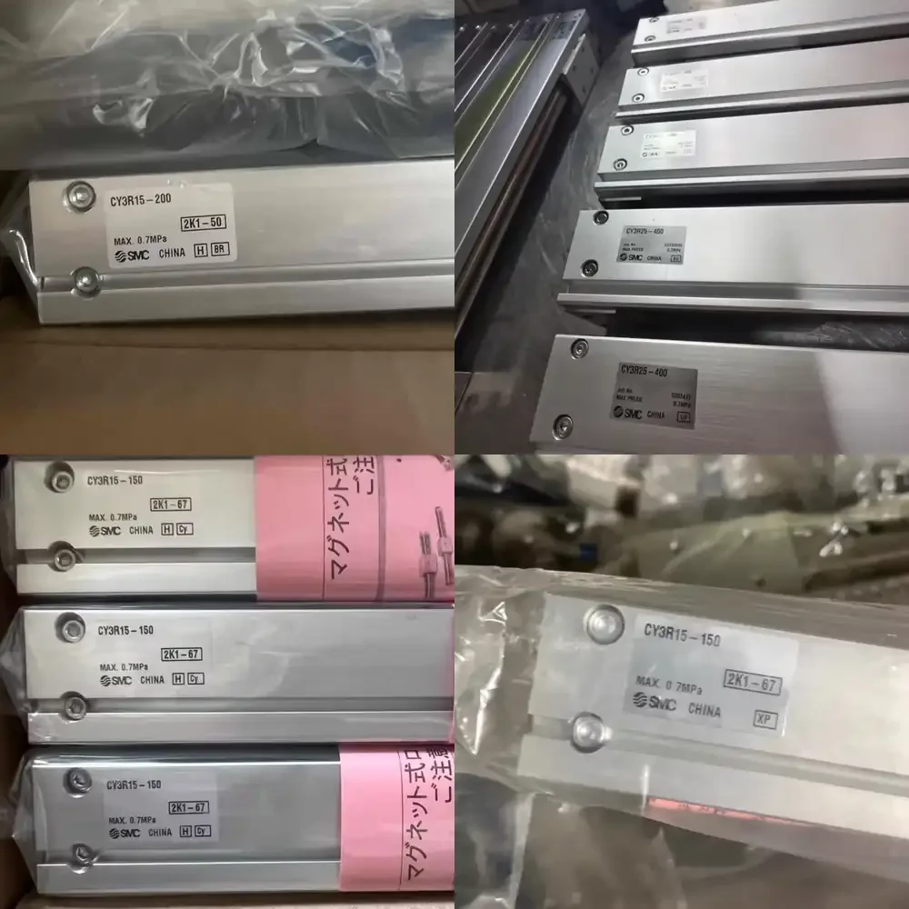 SMC Original CY3R15-100/CY3R15-150/CY3R20-200/CY3R32-200 Magnetically Coupled Rodless Cylinder/Direct Mount Type
SMC Original CY3R15-100/CY3R15-150/CY3R20-200/CY3R32-200 Magnetically Coupled Rodless Cylinder/Direct Mount Type
