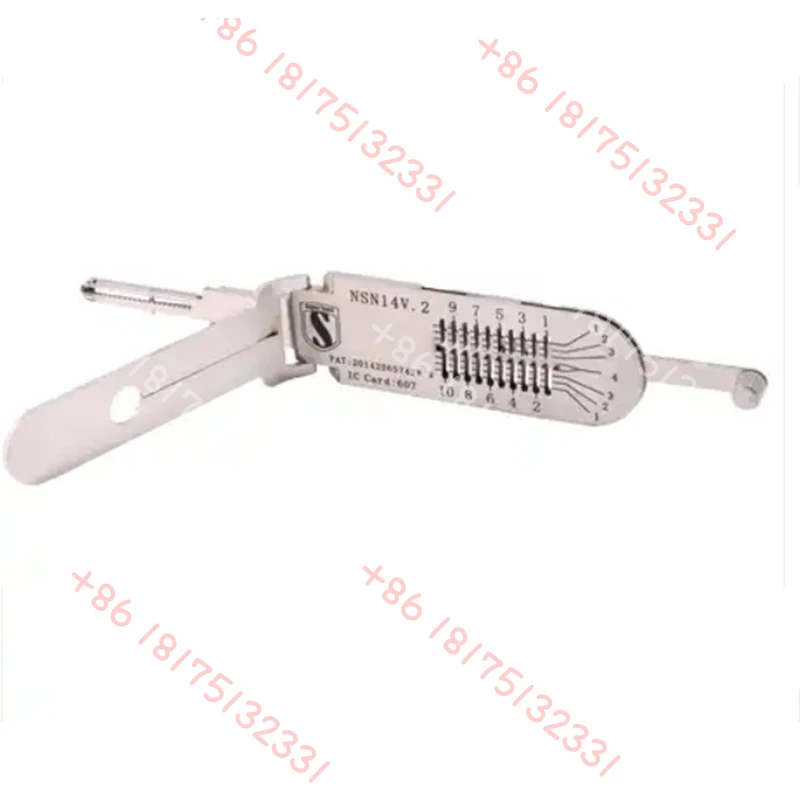 Super Auto Decoder and Pick Tools NSN14 V.2 Car Supplies Locksmith Lock Pick
Super Auto Decoder and Pick Tools NSN14 V.2 Car Supplies Locksmith Lock Pick