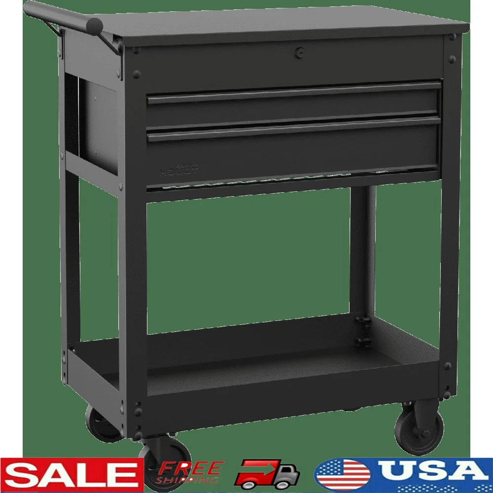 28in Heavy-Duty Mechanics Tool Cart 500lb Capacity Storage Organizer with Drawers Caster Wheels Non-Slip Liners Easy Assembly
28in Heavy-Duty Mechanics Tool Cart 500lb Capacity Storage Organizer with Drawers Caster Wheels Non-Slip Liners Easy Assembly
