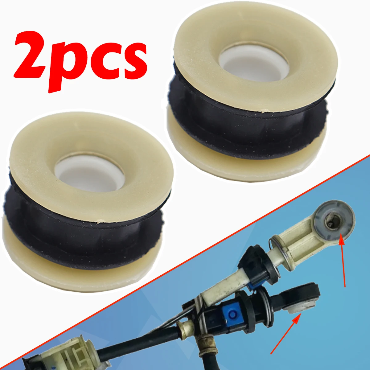 2pc Manual Gear Shift Selector Lever Linkage Cable Shifter Bushing for Opel/Vauxhall Cabrio 2013-2016 Transmission Accessories
2pc Manual Gear Shift Selector Lever Linkage Cable Shifter Bushing for Opel/Vauxhall Cabrio 2013-2016 Transmission Accessories