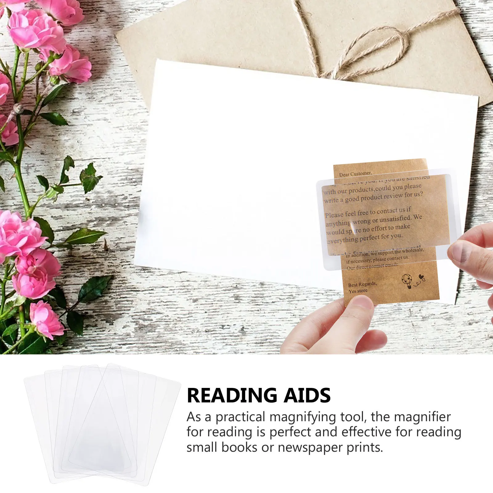 20Pcs Credit Card Magnifier 85mmx55mm Portable 3X Magnifying Lens for Reading Newspapers Books Menus Elderly Kids Lightweight
20Pcs Credit Card Magnifier 85mmx55mm Portable 3X Magnifying Lens for Reading Newspapers Books Menus Elderly Kids Lightweight