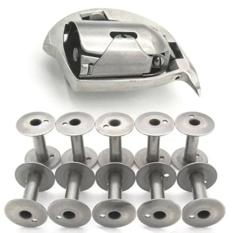Sewing Machine Accessories HAD-204 Shuttle Hook & 10 Pcs Bobbins For Durkopp Adler 204 205 266 366
Sewing Machine Accessories HAD-204 Shuttle Hook & 10 Pcs Bobbins For Durkopp Adler 204 205 266 366