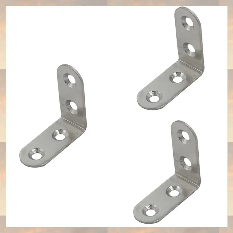 Flash Trend 15 Pcs 1 3/5 Inch X 1 3/5 Inch Metal Corner Brace Angle Bracket Fasteners
Flash Trend 15 Pcs 1 3/5 Inch X 1 3/5 Inch Metal Corner Brace Angle Bracket Fasteners