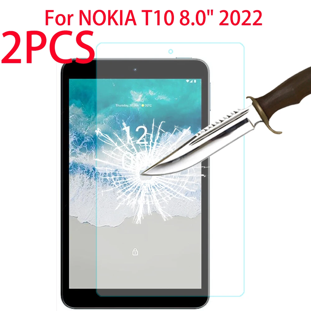 2-Pack Tempered Glass Tablet Screen Protectors for Nokia T10 8.0-Inch 2022 Protective Film for Nokia T10 8-Inch Tablet
2-Pack Tempered Glass Tablet Screen Protectors for Nokia T10 8.0-Inch 2022 Protective Film for Nokia T10 8-Inch Tablet