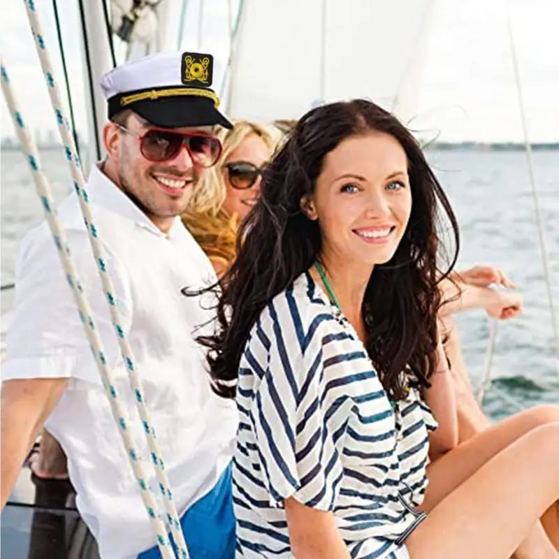 652F Adjustable Yacht Captain Hat Sailor Captain Costume Marine Hat Sailor Cap
652F Adjustable Yacht Captain Hat Sailor Captain Costume Marine Hat Sailor Cap
