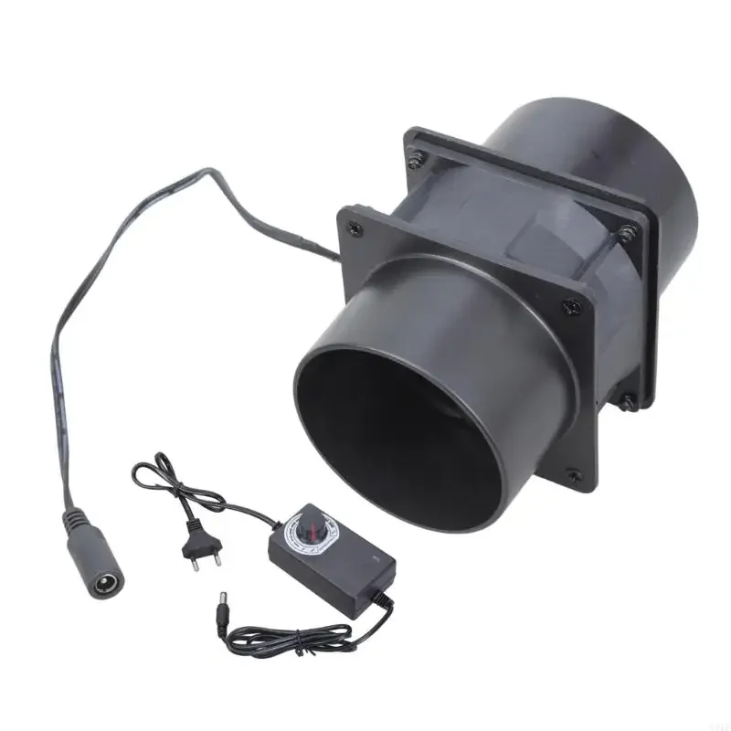 ABS Plastic Inline Blower 12V 80mm Fan With Two Air Ducts For Hydroponic Systems Kitchen Exhaust And Electronics Cooling
ABS Plastic Inline Blower 12V 80mm Fan With Two Air Ducts For Hydroponic Systems Kitchen Exhaust And Electronics Cooling