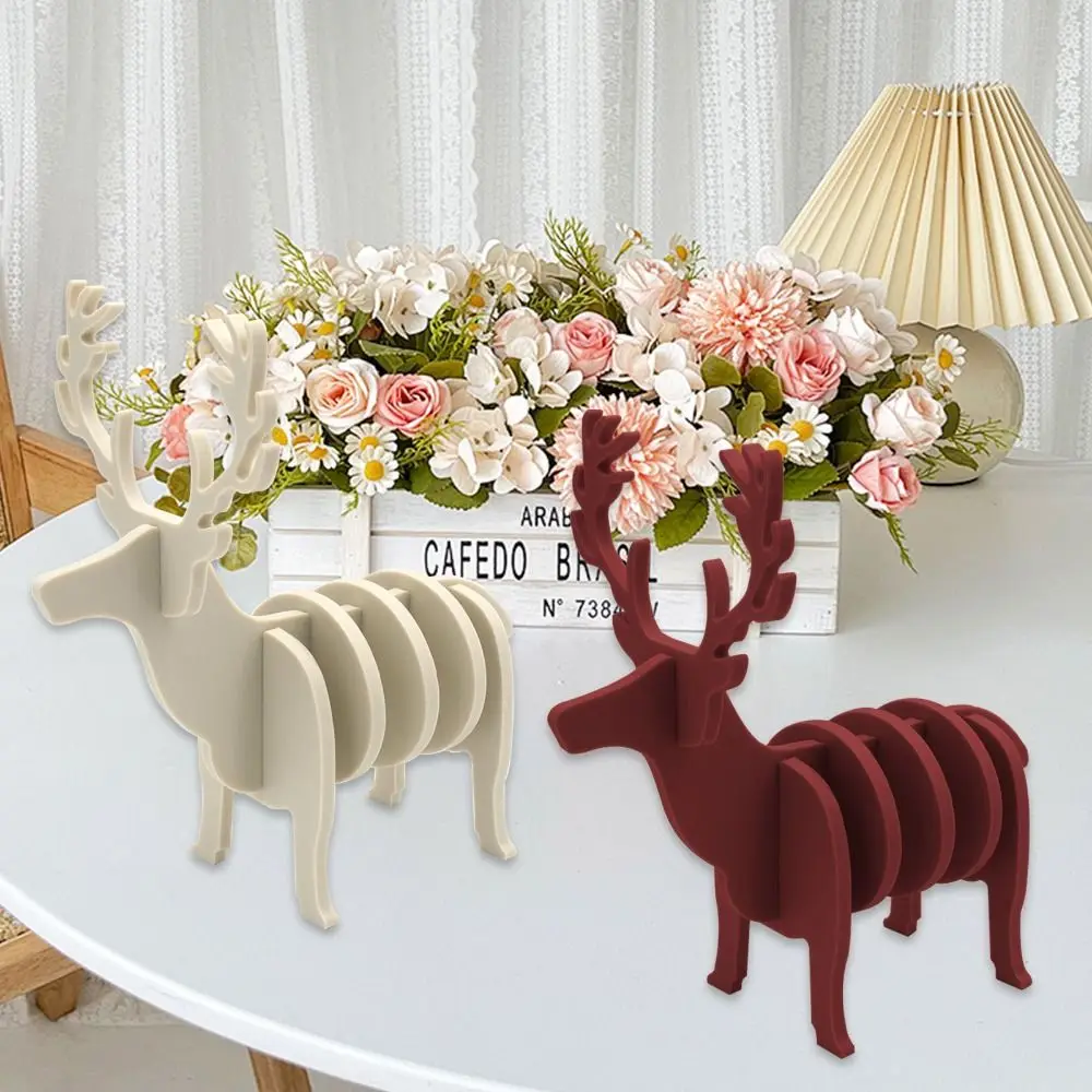 Multi-Functional Animal-Themed Elk Cup Mat Silicone Creative Elk Coaster Detachable Oil-proof Tableware Pad Restaurant
Multi-Functional Animal-Themed Elk Cup Mat Silicone Creative Elk Coaster Detachable Oil-proof Tableware Pad Restaurant