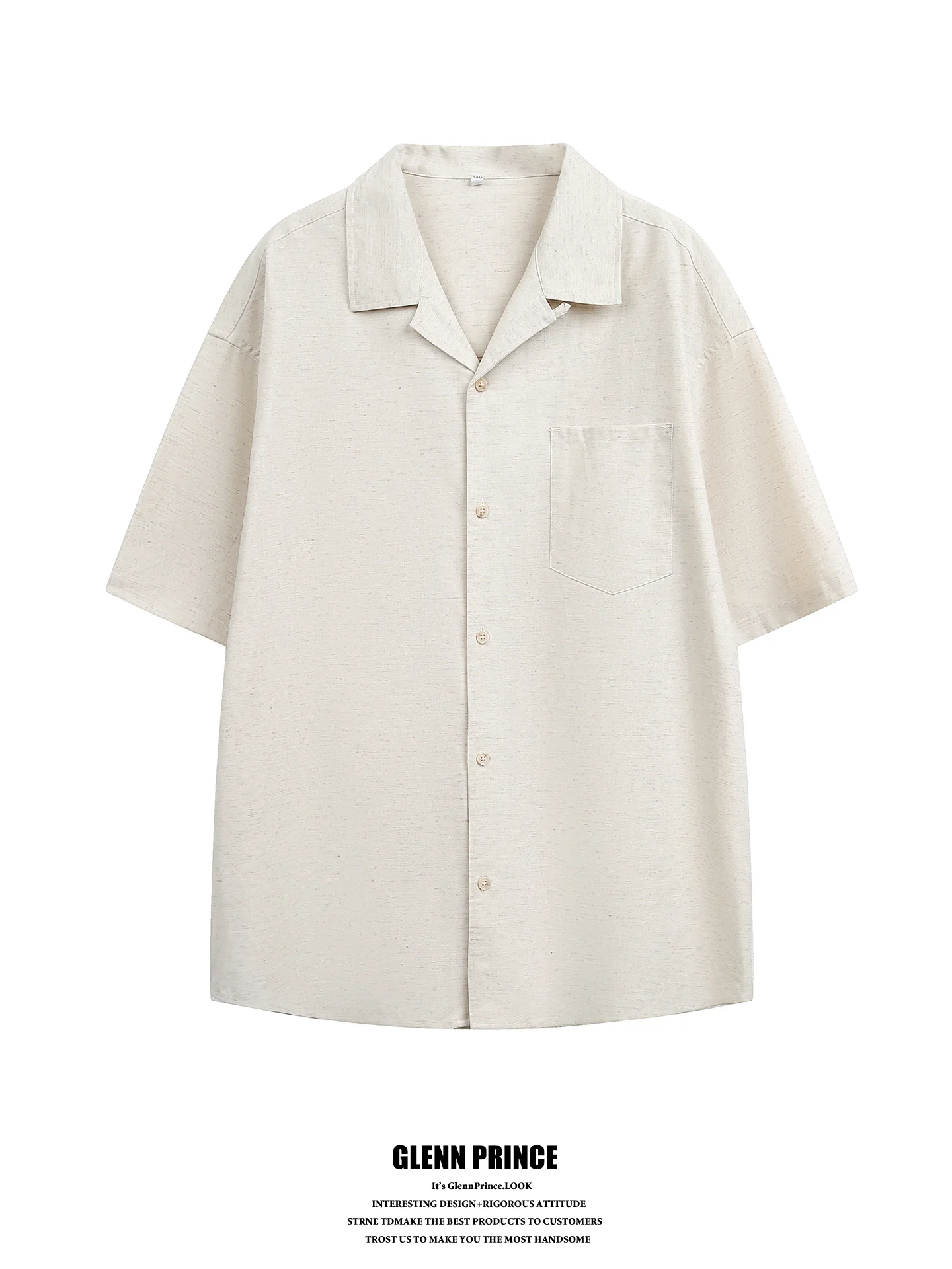 GPstudio Men's Cotton Linen Short Sleeve Shirt Cuban Collar Commute Artistic Shirt Loose Fit Breathable Summer Fashion
GPstudio Men's Cotton Linen Short Sleeve Shirt Cuban Collar Commute Artistic Shirt Loose Fit Breathable Summer Fashion