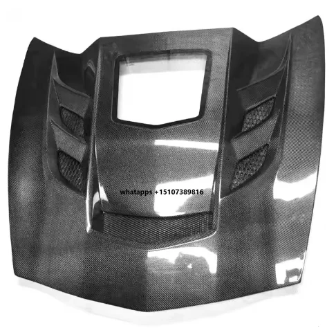 High Quality Clear Forged Carbon Fiber Bonnet Hood Cover for 2015-2019 Corvette C7 New Design Manufacturing Purpose
High Quality Clear Forged Carbon Fiber Bonnet Hood Cover for 2015-2019 Corvette C7 New Design Manufacturing Purpose