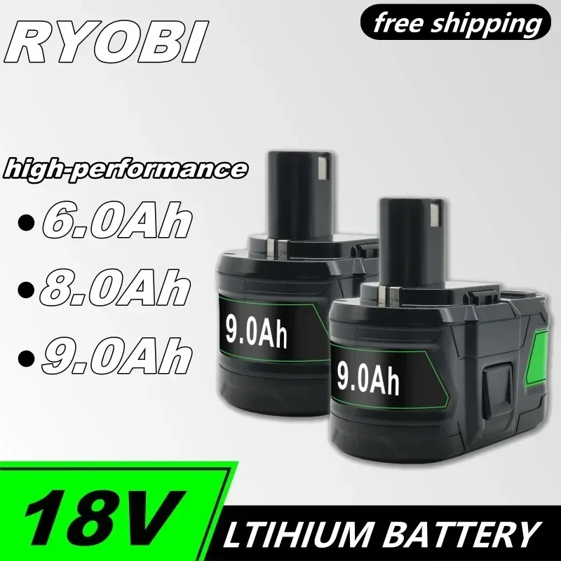 Ryobi 18v 9.0Ah lithium-ion rechargeable battery suitable for BPL1820 P108 P109 P106 P105 P104 RB18L50 electric tools
Ryobi 18v 9.0Ah lithium-ion rechargeable battery suitable for BPL1820 P108 P109 P106 P105 P104 RB18L50 electric tools