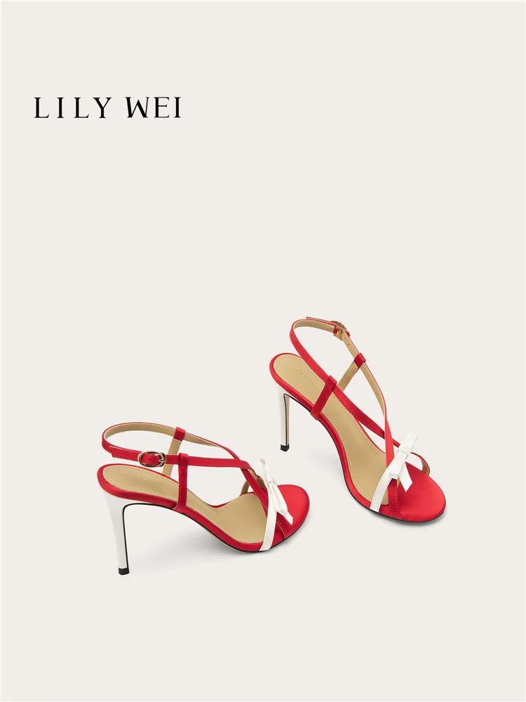 Summer New Round Head T with Silk Bow Low Heel Sandals Banquet Dress Large Size Small Size Stiletto High Heel Women's Sandals
Summer New Round Head T with Silk Bow Low Heel Sandals Banquet Dress Large Size Small Size Stiletto High Heel Women's Sandals