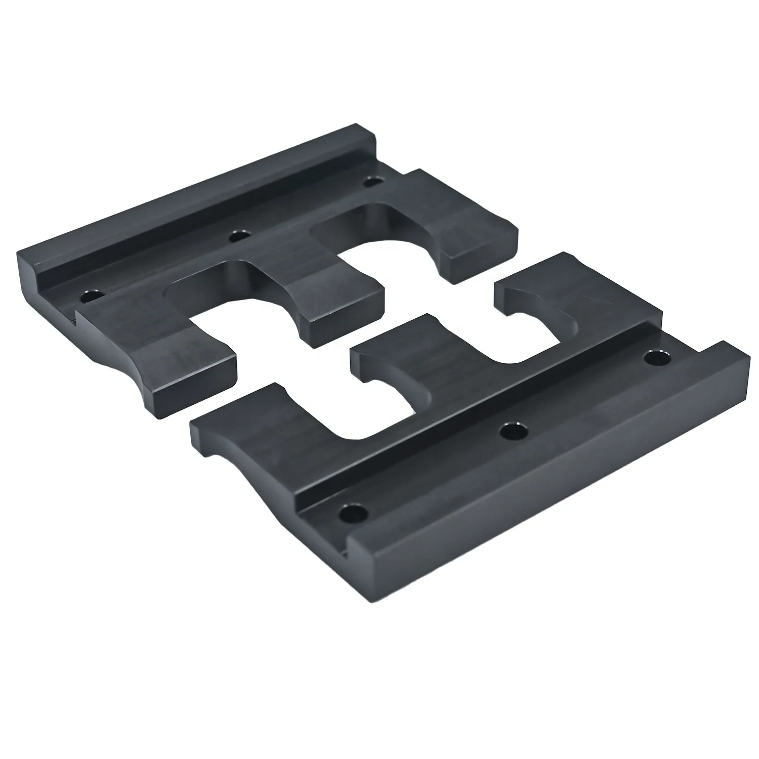 High-Chromium Stainless Steel Locking Mold Plate for PET Blow Molding Machines, Compatible with Krones-Style Mold Frames