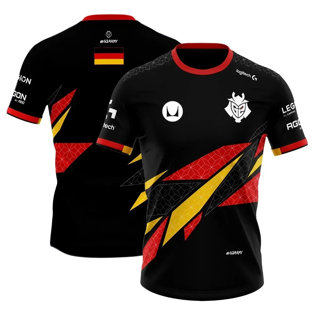 E-sports Blood! The Same Cool German Team Suit Comes from 3D Printed Quick-drying Breathable Sports Men's Plus-size T-shirt
E-sports Blood! The Same Cool German Team Suit Comes from 3D Printed Quick-drying Breathable Sports Men's Plus-size T-shirt