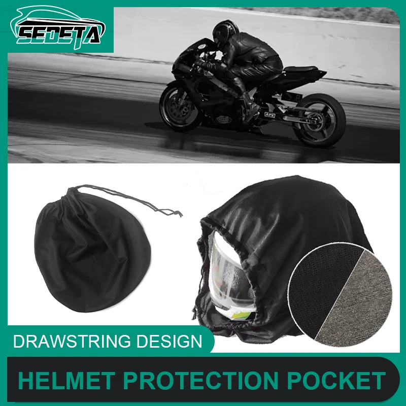 Black Single Rope Plush Draw Pocket Motorcycle Lectric Vehicle Pocket Helmet Bag Soft And Dustproof Easy To Carry
Black Single Rope Plush Draw Pocket Motorcycle Lectric Vehicle Pocket Helmet Bag Soft And Dustproof Easy To Carry