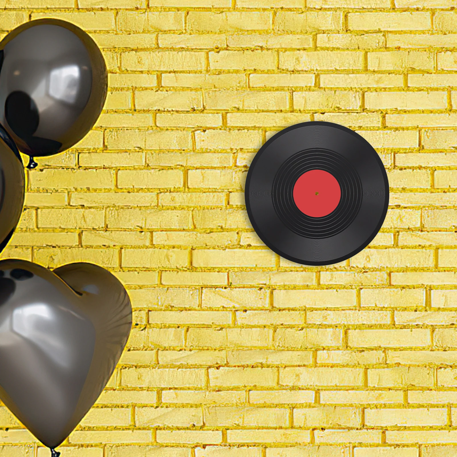 6pcs Vinyl Decoration Black Fake Wall Disco Party Retro Posters Interior Adornments Plastic Records Home Adornments
6pcs Vinyl Decoration Black Fake Wall Disco Party Retro Posters Interior Adornments Plastic Records Home Adornments