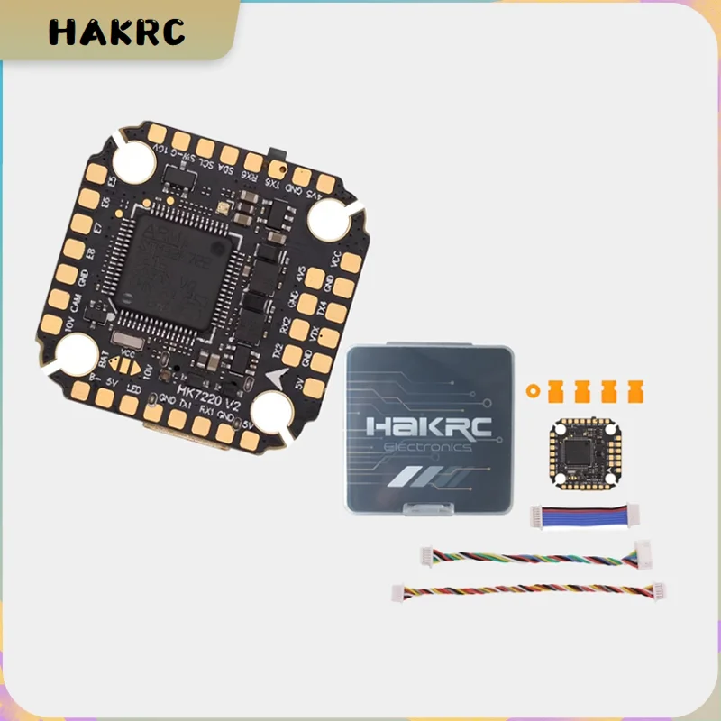 HAKRC Новый мини-контроллер полета F722 V2 5 В/10 В, двойной барометр BEC, двойной гироскоп 20x20 мм, 2-6S, подходит RC FPV, дрон для фристайла
HAKRC Новый мини-контроллер полета F722 V2 5 В/10 В, двойной барометр BEC, двойной гироскоп 20x20 мм, 2-6S, подходит RC FPV, дрон для фристайла