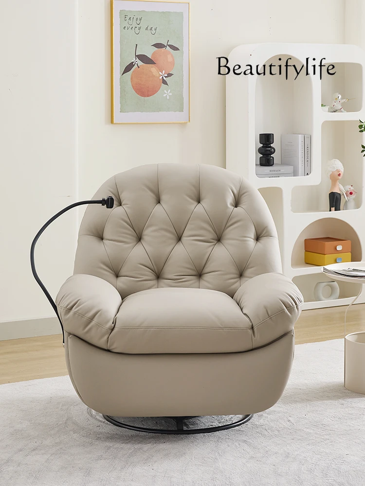Sofa Lazy Leisure Rocking Chair Home Living Room Balcony Single Multifunctional Electric Massage Leather Lounge Chair
Sofa Lazy Leisure Rocking Chair Home Living Room Balcony Single Multifunctional Electric Massage Leather Lounge Chair
