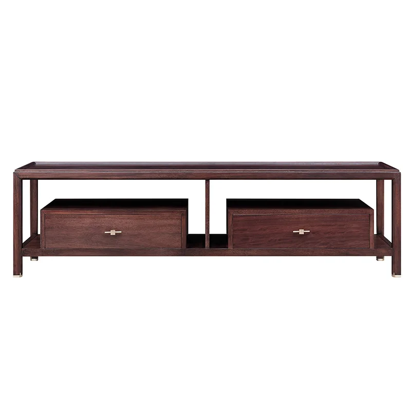Modern new Chinese-style solid wood TV cabinet villa living room furniture with drawers storage floor cabinet
Modern new Chinese-style solid wood TV cabinet villa living room furniture with drawers storage floor cabinet