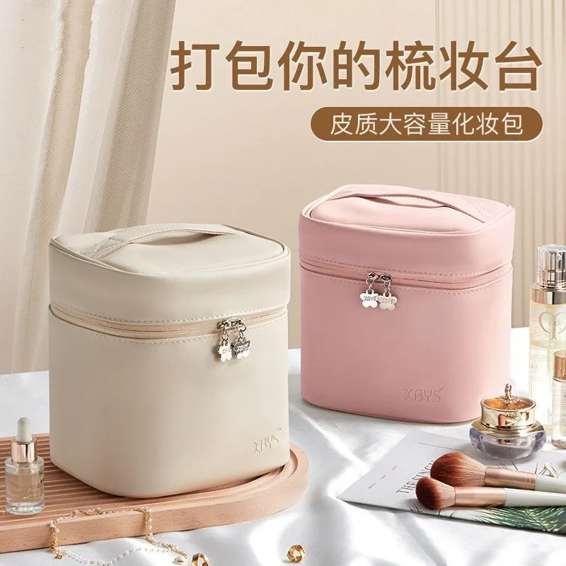 New Cosmetics Organizer Vertical Large-capacity Cosmetic Bag Deep Portable Handheld Waterproof Out Wash Storage Bag
New Cosmetics Organizer Vertical Large-capacity Cosmetic Bag Deep Portable Handheld Waterproof Out Wash Storage Bag