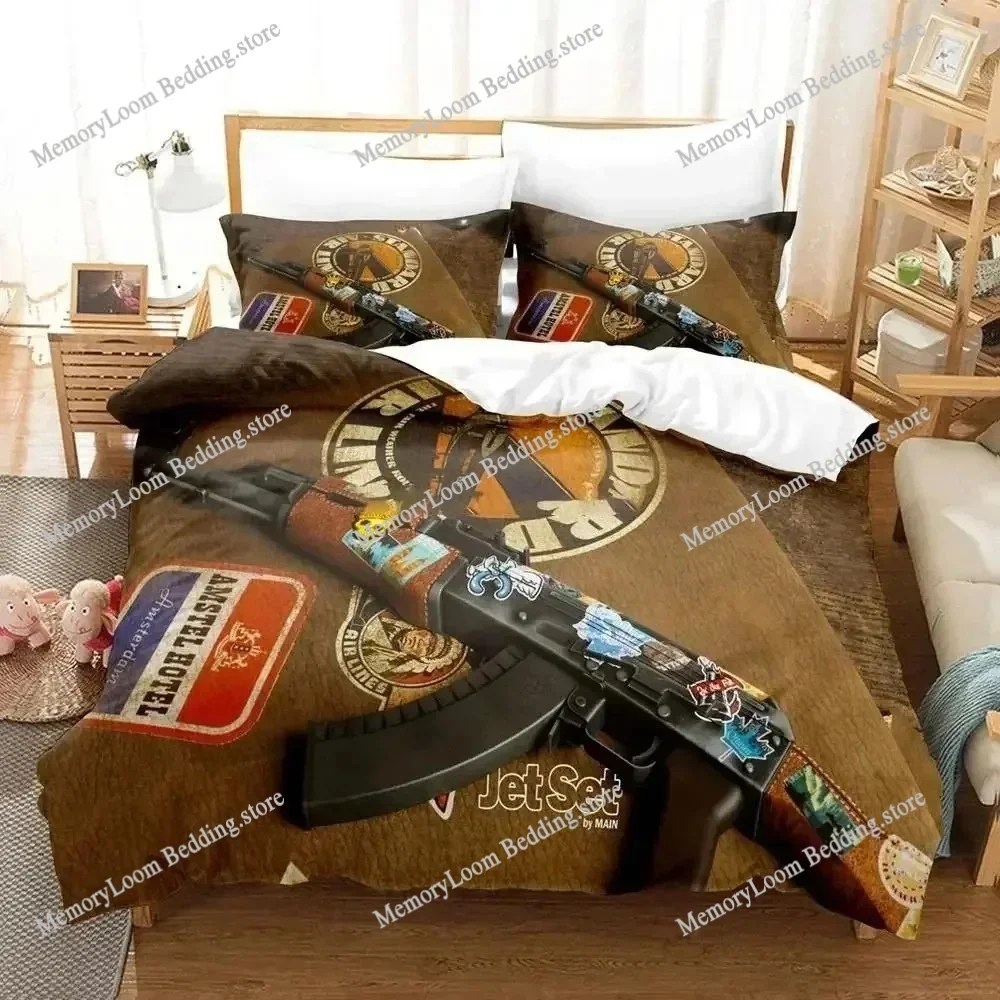 3D Print Fashion Shooting Game Csgo Bedding Set Boys Girls Twin Queen King Size Duvet Cover Pillowcase Bed boys Adult Bedroom
3D Print Fashion Shooting Game Csgo Bedding Set Boys Girls Twin Queen King Size Duvet Cover Pillowcase Bed boys Adult Bedroom