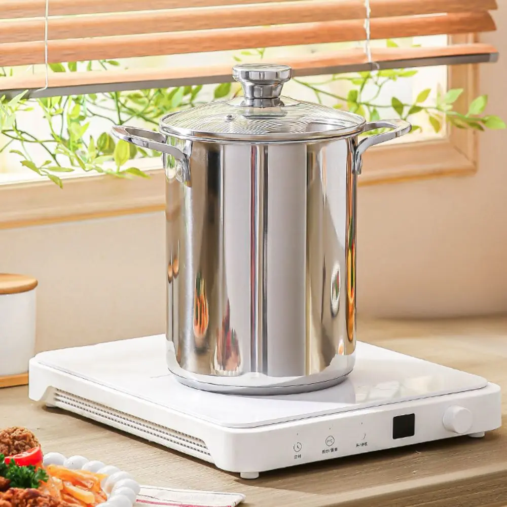 Практичная фритюрница из нержавеющей стали 304, фритюрница с видимой крышкой, утолщенная фритюрница в темпуре с корзиной, резервуар для хранения масла, общежитие
Практичная фритюрница из нержавеющей стали 304, фритюрница с видимой крышкой, утолщенная фритюрница в темпуре с корзиной, резервуар для хранения масла, общежитие