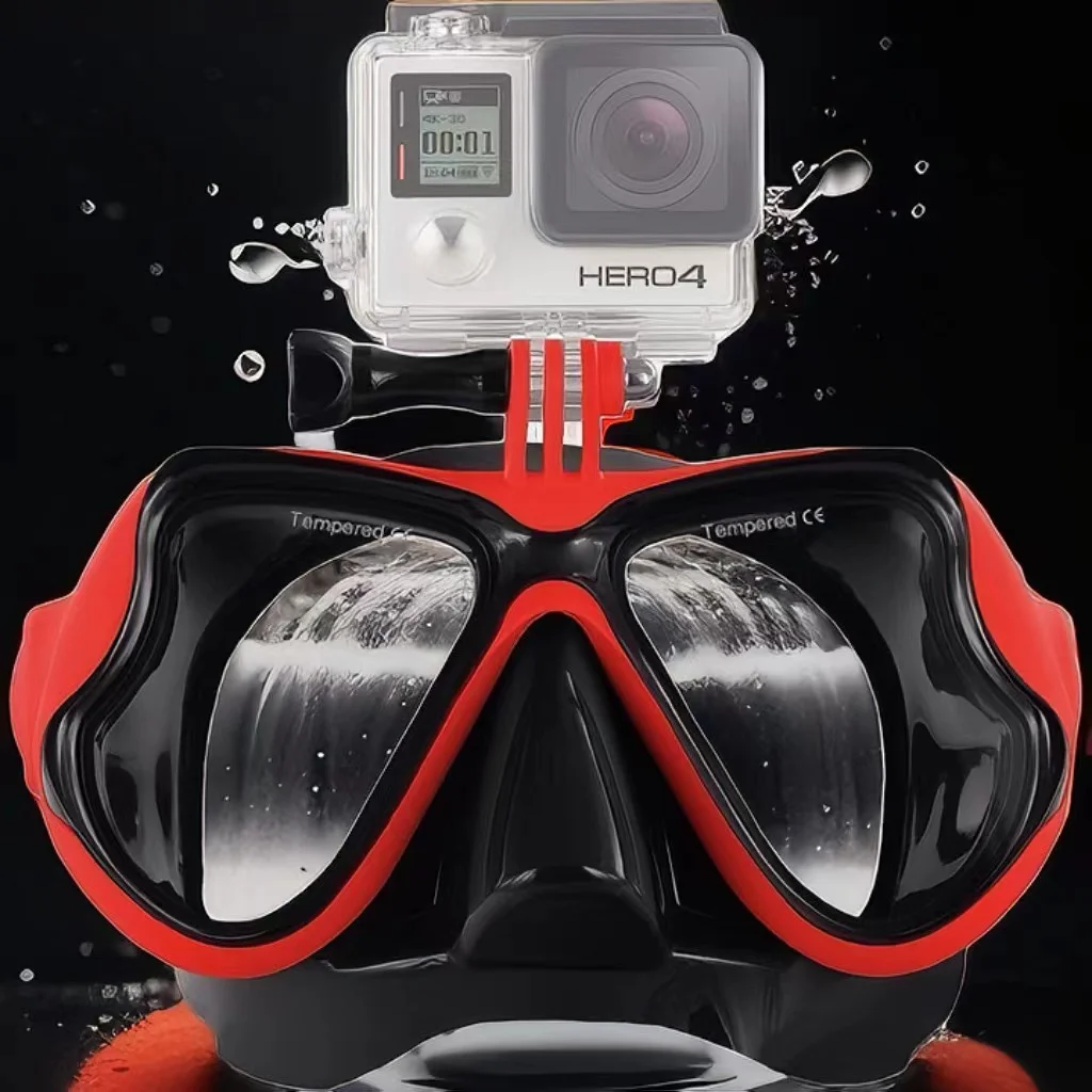 JUNHAIINS DiveShark Tempered Glass Freediving Mask Snorkeling Set Foldable snorkel J-type with Camera Mount
JUNHAIINS DiveShark Tempered Glass Freediving Mask Snorkeling Set Foldable snorkel J-type with Camera Mount