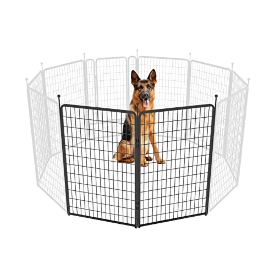 Rollick Unleashed Dog Playpen for Indoor Yard RV Camping 50 inch 2 Panels for Large Dogs Black│Patented
Rollick Unleashed Dog Playpen for Indoor Yard RV Camping 50 inch 2 Panels for Large Dogs Black│Patented
