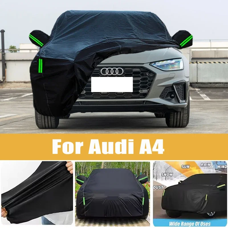 For Audi A4 Full Car Cover Four Seasons Universal Outdoor Sun Anti UV Rain Snow Dust Protection Oxford Cloth Car Accessories
For Audi A4 Full Car Cover Four Seasons Universal Outdoor Sun Anti UV Rain Snow Dust Protection Oxford Cloth Car Accessories