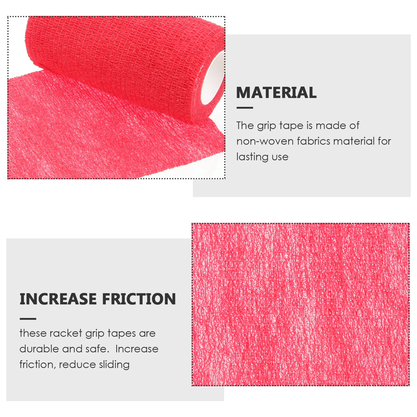 3 Rolls Hockey Grip Tape Non-Slip Elastic Racket Grip Tapes Durable Sweat Absorbing Replacement for Outdoor Sports Paddle Stick
3 Rolls Hockey Grip Tape Non-Slip Elastic Racket Grip Tapes Durable Sweat Absorbing Replacement for Outdoor Sports Paddle Stick