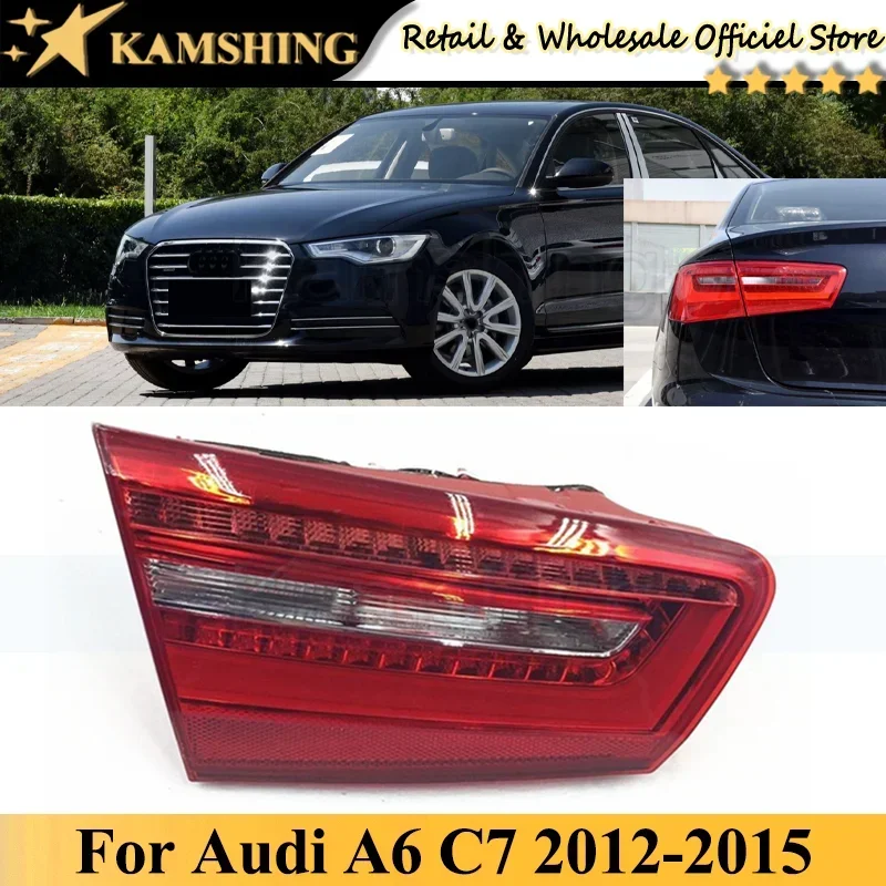 Kamshing Inner For Audi A6 C7 2012 2013 2014 2015 Rear Bumper Tail light lamp Taillights taillamps Brake Light
Kamshing Inner For Audi A6 C7 2012 2013 2014 2015 Rear Bumper Tail light lamp Taillights taillamps Brake Light