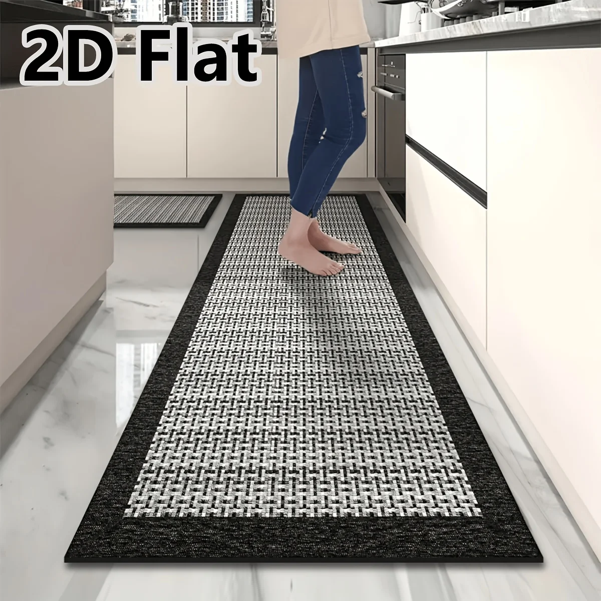 2D Flat Minimalist Long Strip Kitchen Diatomaceous Earth Absorbent Mat Dining Room Anti-slip Mat Thickened Bathroom Mat Doormat
2D Flat Minimalist Long Strip Kitchen Diatomaceous Earth Absorbent Mat Dining Room Anti-slip Mat Thickened Bathroom Mat Doormat