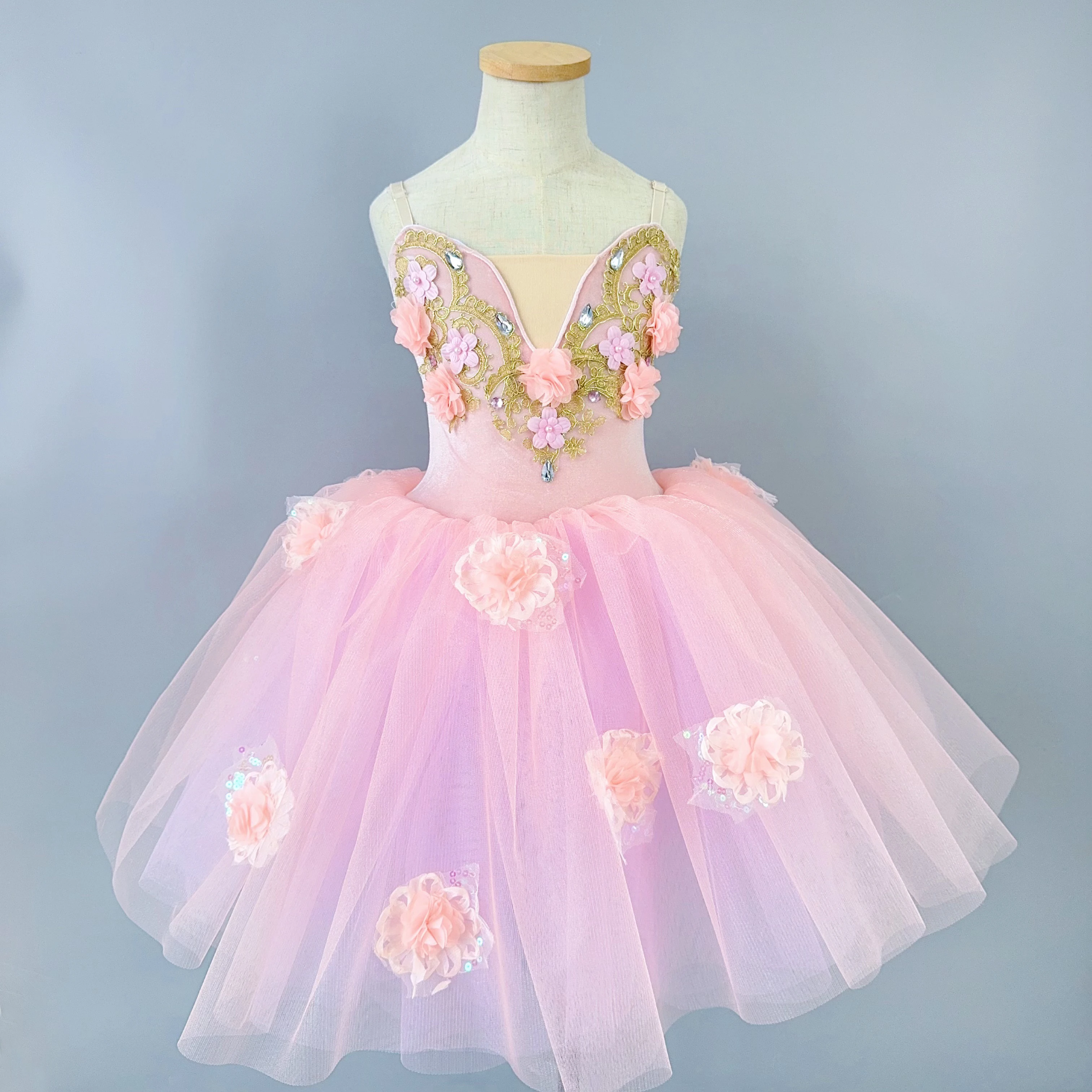Children Flower Romantic Tutu Performance Dance Party Dress Kids Ballet skirts Girls Ballet Tutu Modern Dance Costume
Children Flower Romantic Tutu Performance Dance Party Dress Kids Ballet skirts Girls Ballet Tutu Modern Dance Costume