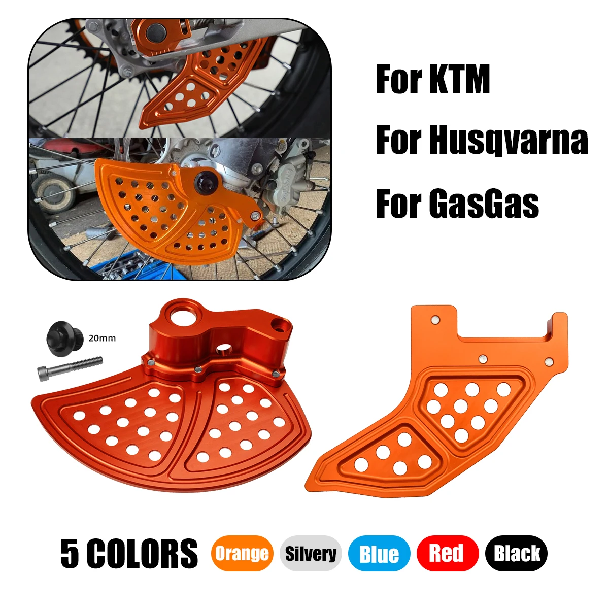 NEW Front Rear Brake Disc Guard Protector Cover For KTM SX SX-F XC XC-F EXC EXC-F XC-W XCF-W Six Days TPI 125-500 2016-2022 2023
NEW Front Rear Brake Disc Guard Protector Cover For KTM SX SX-F XC XC-F EXC EXC-F XC-W XCF-W Six Days TPI 125-500 2016-2022 2023
