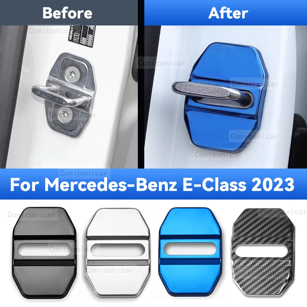 Car Door Lock Protector Cover Stainless Steel For Mercedes Benz E CLASS 2023 Protect Buckle Anti-rust Decoration Accessories
Car Door Lock Protector Cover Stainless Steel For Mercedes Benz E CLASS 2023 Protect Buckle Anti-rust Decoration Accessories