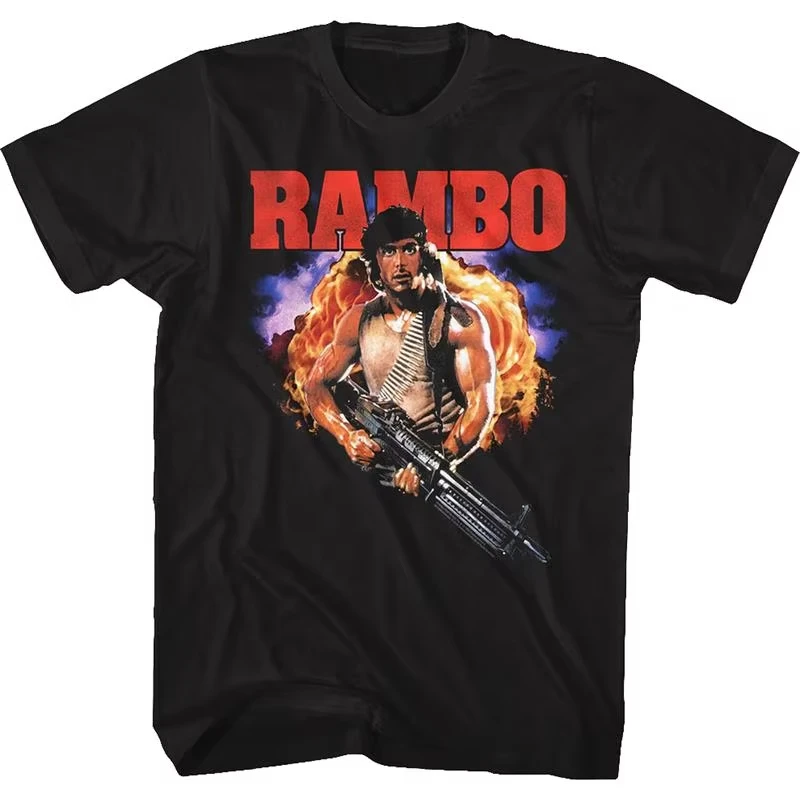2025 Tribute To The Film Co-titled Retro First Blood Stallone European and American Men's Trend Cotton Short-sleeved T-shirt
2025 Tribute To The Film Co-titled Retro First Blood Stallone European and American Men's Trend Cotton Short-sleeved T-shirt