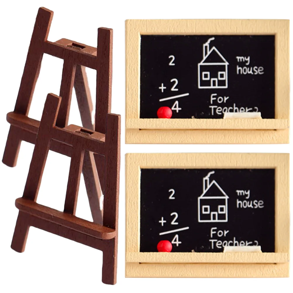 Easel Blackboard Tabletop Wooden Model Decorate Household Desktop Children Supply Wear-resistant Mini Decorative
Easel Blackboard Tabletop Wooden Model Decorate Household Desktop Children Supply Wear-resistant Mini Decorative