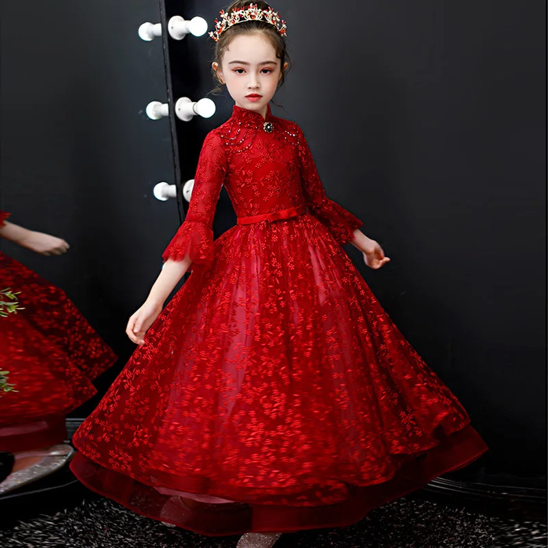 Girls Birthday Evening Dress2025Summer New Children's Party Host Model Catwalk Piano Performance Dress
Girls Birthday Evening Dress2025Summer New Children's Party Host Model Catwalk Piano Performance Dress