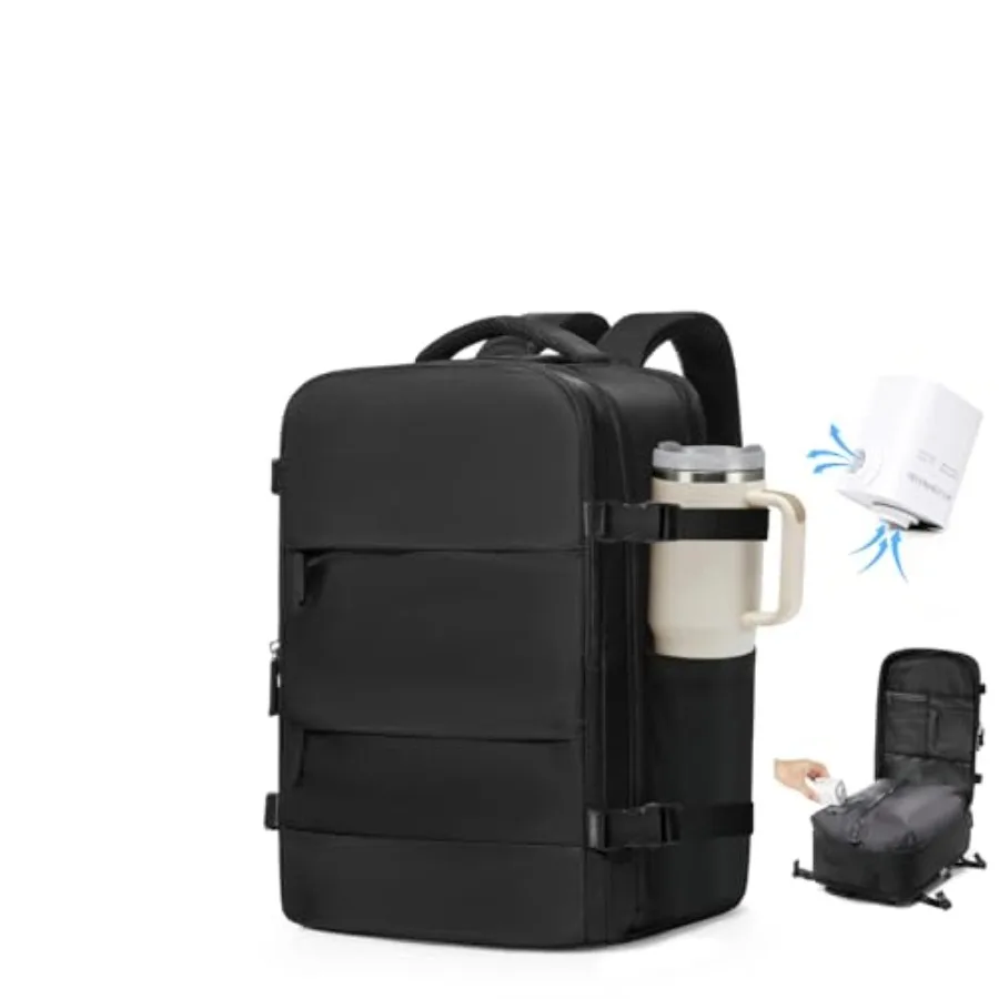Vacuum Backpack Travel with Electric Pump Vacpack System Storage Compression Carry on Laptop Work Business Waterproof College B
Vacuum Backpack Travel with Electric Pump Vacpack System Storage Compression Carry on Laptop Work Business Waterproof College B