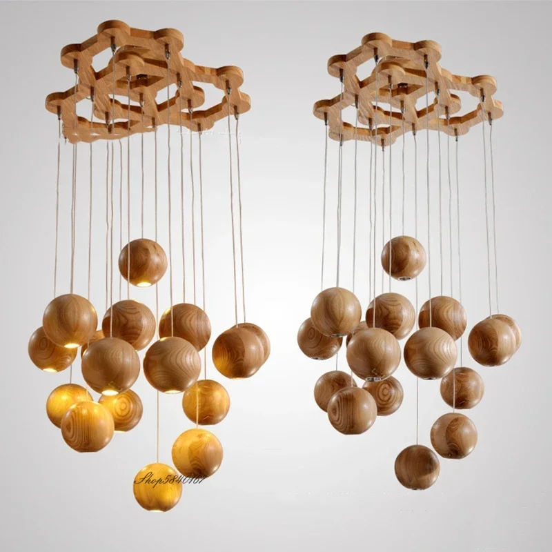 American Retro Wooden Pendant Light Minimalist Globe Light Fixture Loft Restaurant Cafe Bar Light Dining Room Decor Led Hanglamp
American Retro Wooden Pendant Light Minimalist Globe Light Fixture Loft Restaurant Cafe Bar Light Dining Room Decor Led Hanglamp