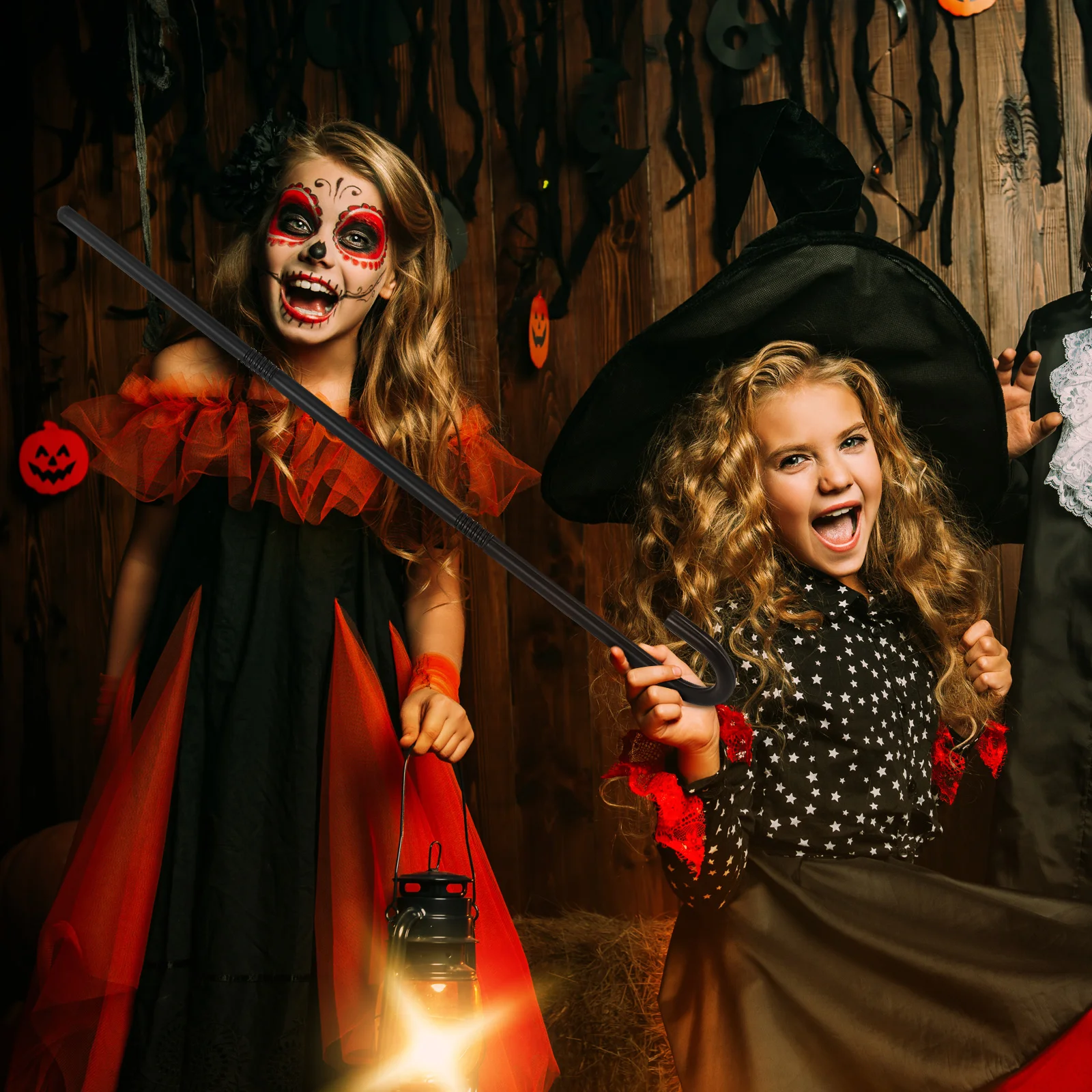 2 Sets Plastic Crutch Sticks Magician Performance Party Wand Props Halloween Decorative Stage Background Accessories
2 Sets Plastic Crutch Sticks Magician Performance Party Wand Props Halloween Decorative Stage Background Accessories