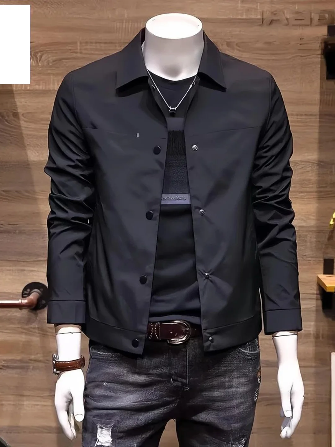 Spring Casual Shirt Style Jacket Men's Cleanfit Fashion Versatile Collar Outerwear Trendy Casual Top Polyester Fiber Long Sleeve
Spring Casual Shirt Style Jacket Men's Cleanfit Fashion Versatile Collar Outerwear Trendy Casual Top Polyester Fiber Long Sleeve