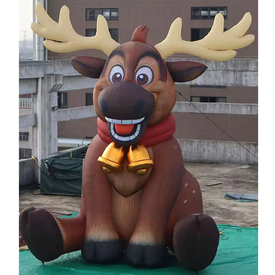 Гигантский надувной рождественский декор с оленями, светодиодная подсветка, анимированный Санта-сани, двор, дисплей, реквизит для праздничной вечеринки на открытом воздухе
Гигантский надувной рождественский декор с оленями, светодиодная подсветка, анимированный Санта-сани, двор, дисплей, реквизит для праздничной вечеринки на открытом воздухе