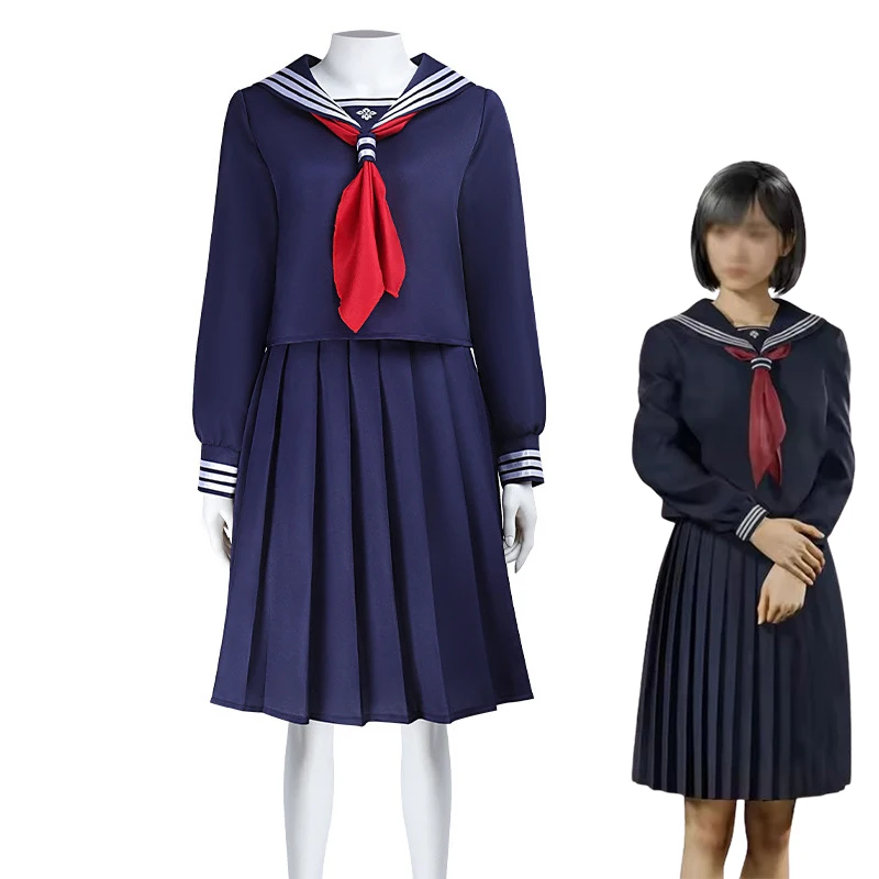 New Game Hinako Shimizu Cosplay Costume Silent Women School JK Uniform Hill Navy Blue Sailor Suit Hallowen Carnival Party Outfit
New Game Hinako Shimizu Cosplay Costume Silent Women School JK Uniform Hill Navy Blue Sailor Suit Hallowen Carnival Party Outfit