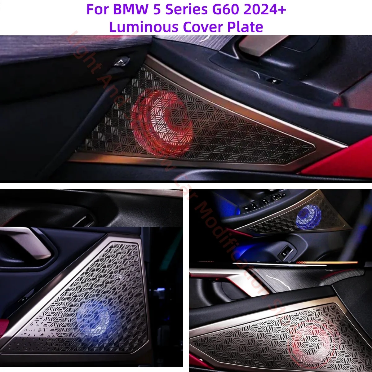 Светящаяся декоративная накладка для BMW 5 серии G60 G68, подсветка салона, улучшение освещения приборной панели, декоративная полоса для интерьера автомобиля.
Светящаяся декоративная накладка для BMW 5 серии G60 G68, подсветка салона, улучшение освещения приборной панели, декоративная полоса для интерьера автомобиля.