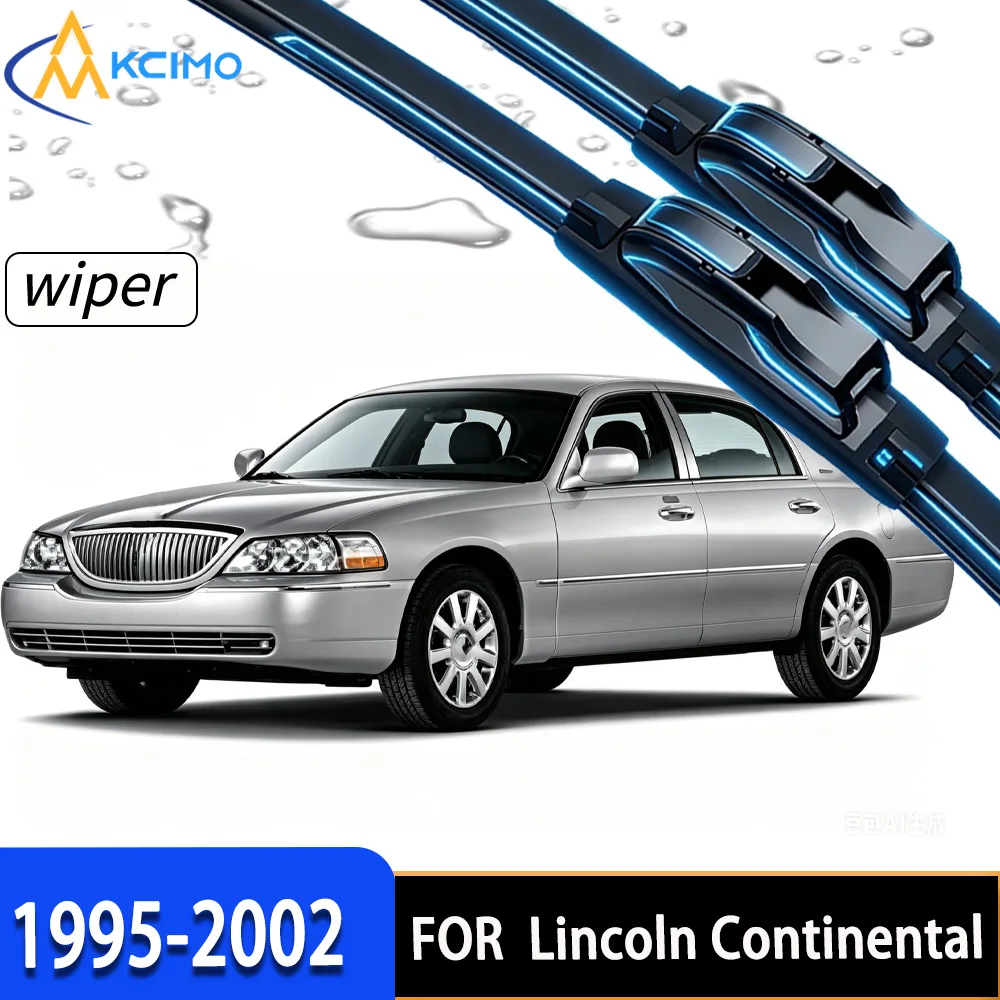 High Performance Front Windscreen Wipers with Durable High-Density Rubber, Custom Fit for Lincoln Continental 1995-2002.
High Performance Front Windscreen Wipers with Durable High-Density Rubber, Custom Fit for Lincoln Continental 1995-2002.